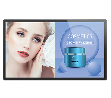 Wall mounted touch digital signage screen